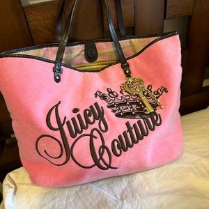 Juicy couture pink tote bag